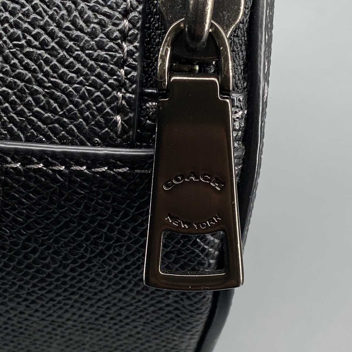 Coach Cat Round Crossbody Bag Black