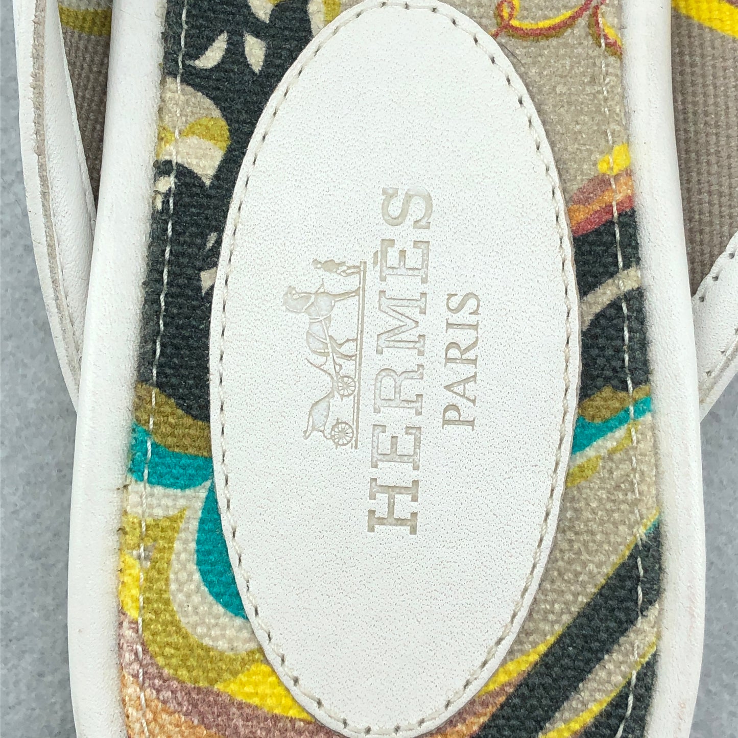 Hermes Oz Mules Size 35.5 White