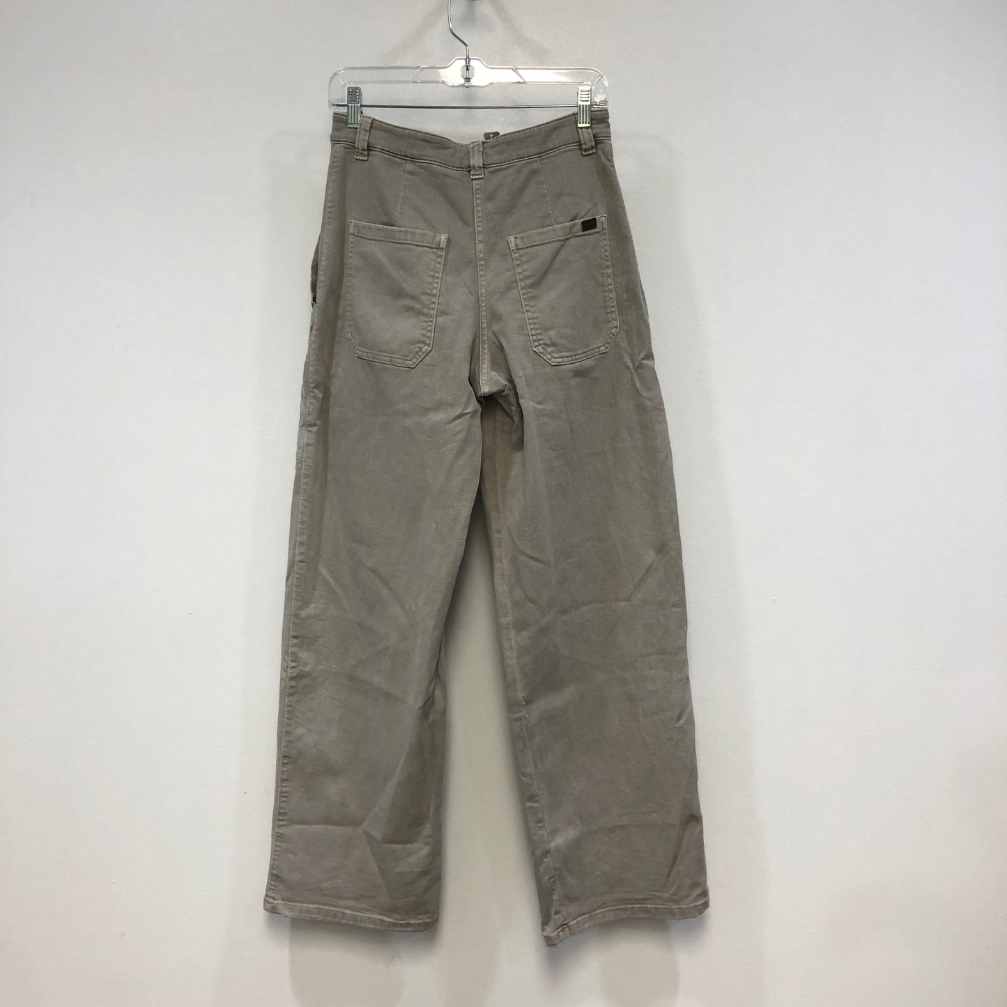Brunello Cucinelli Grey Straight-Leg Cotton Pants Size 38