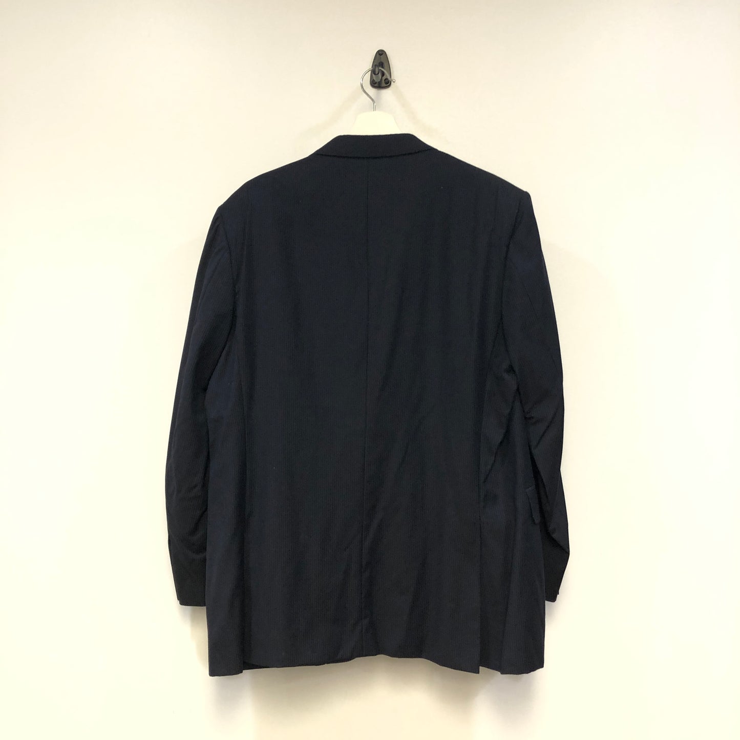 Lanvin Navy Blue Super 150s Wool Blazer US Size 6