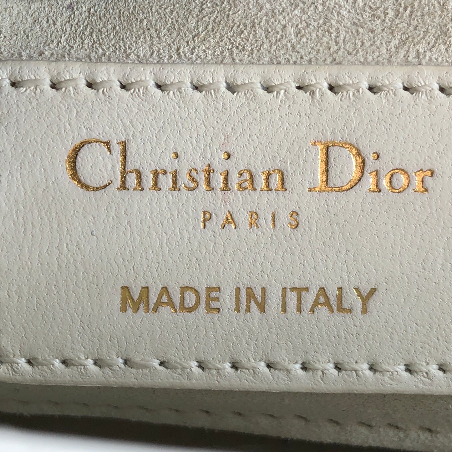 Christian Dior Lady D-Joy Small Crossbody Bag Cream