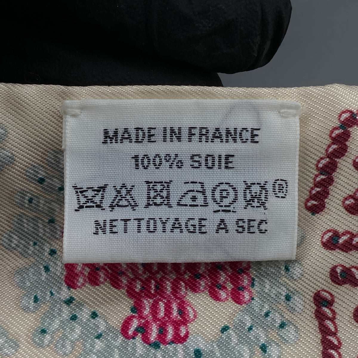 Hermes Cream Pink Twilly Scarf