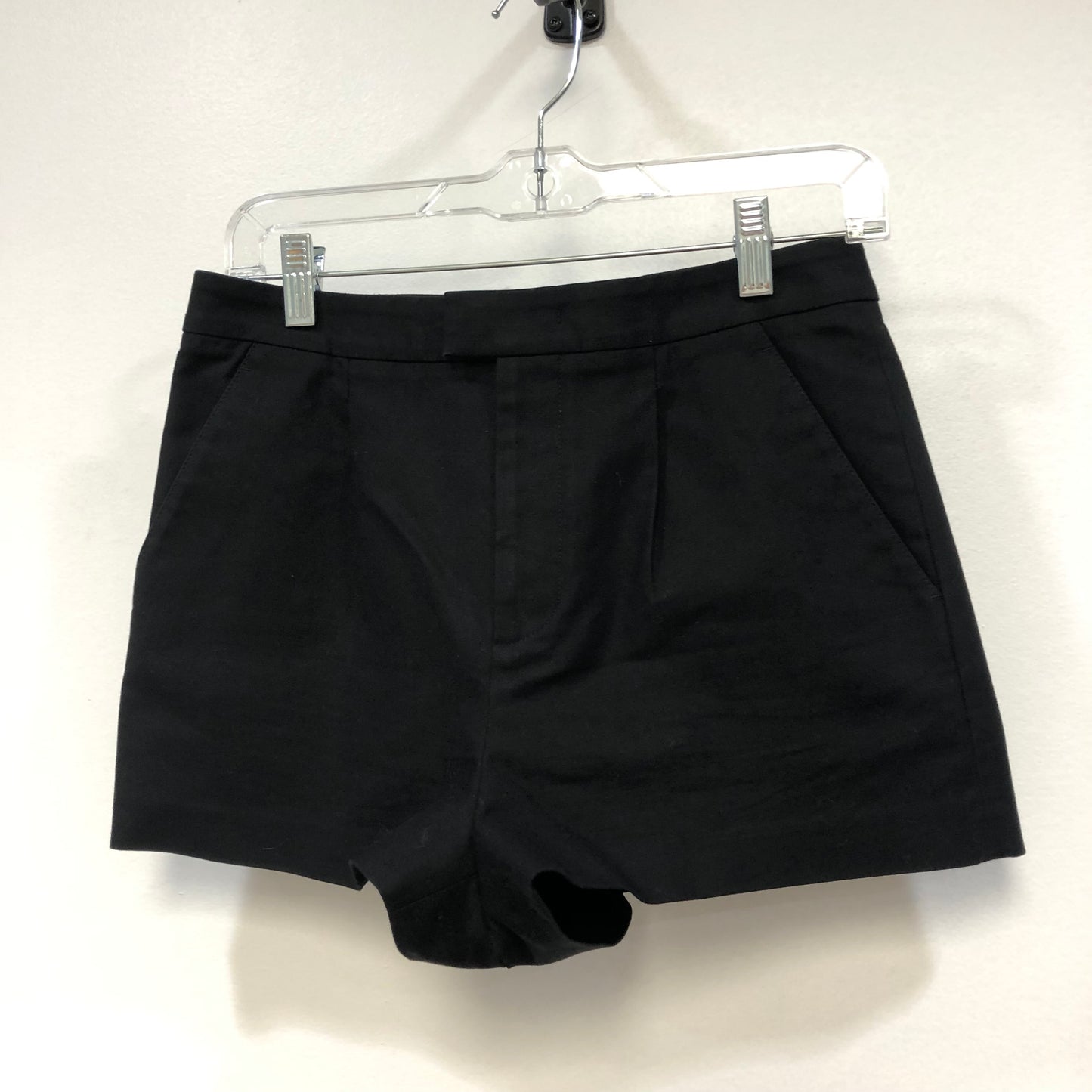 Valentino Black Back Lace-Up Detail Shorts