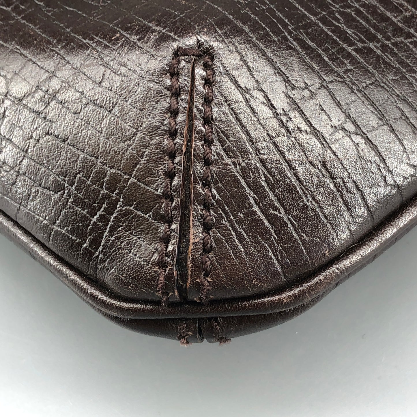 Gucci Vintage GG Canvas Crossbody Bag Brown/Beige