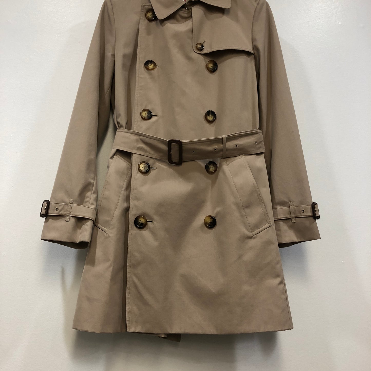 Burberry Kensington Heritage Trench Coat UK 8 Khaki