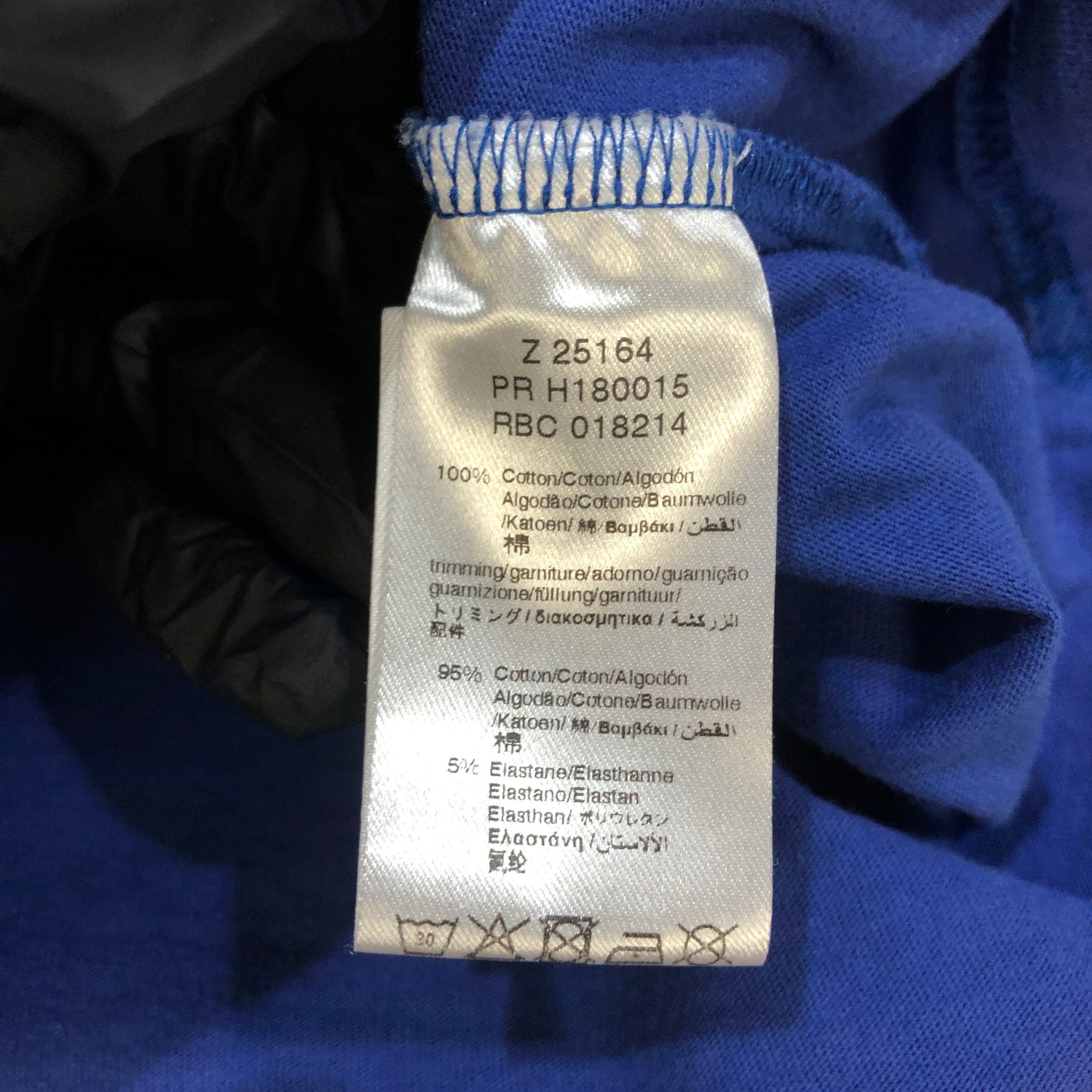 Karl Lagerfeld Kids Royal Blue Graphic Long Sleeve Tee Size 14Y (162cm)