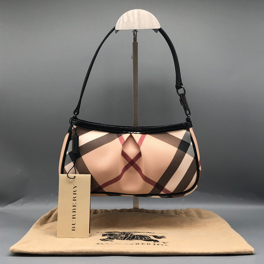 Burberry Nova Check Beige Shoulder Bag