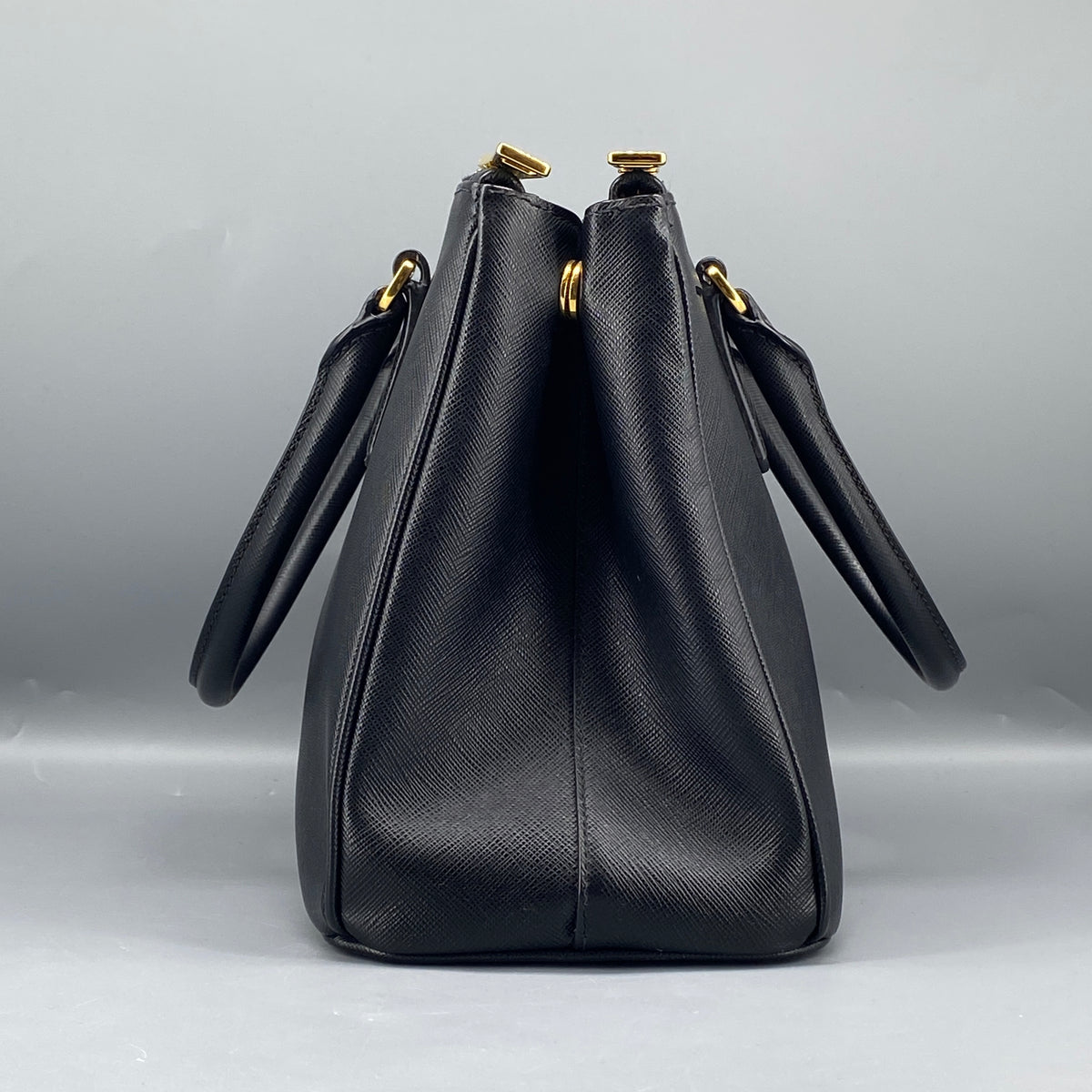 Prada Galleria Large  Bag Black Saffiano Leather