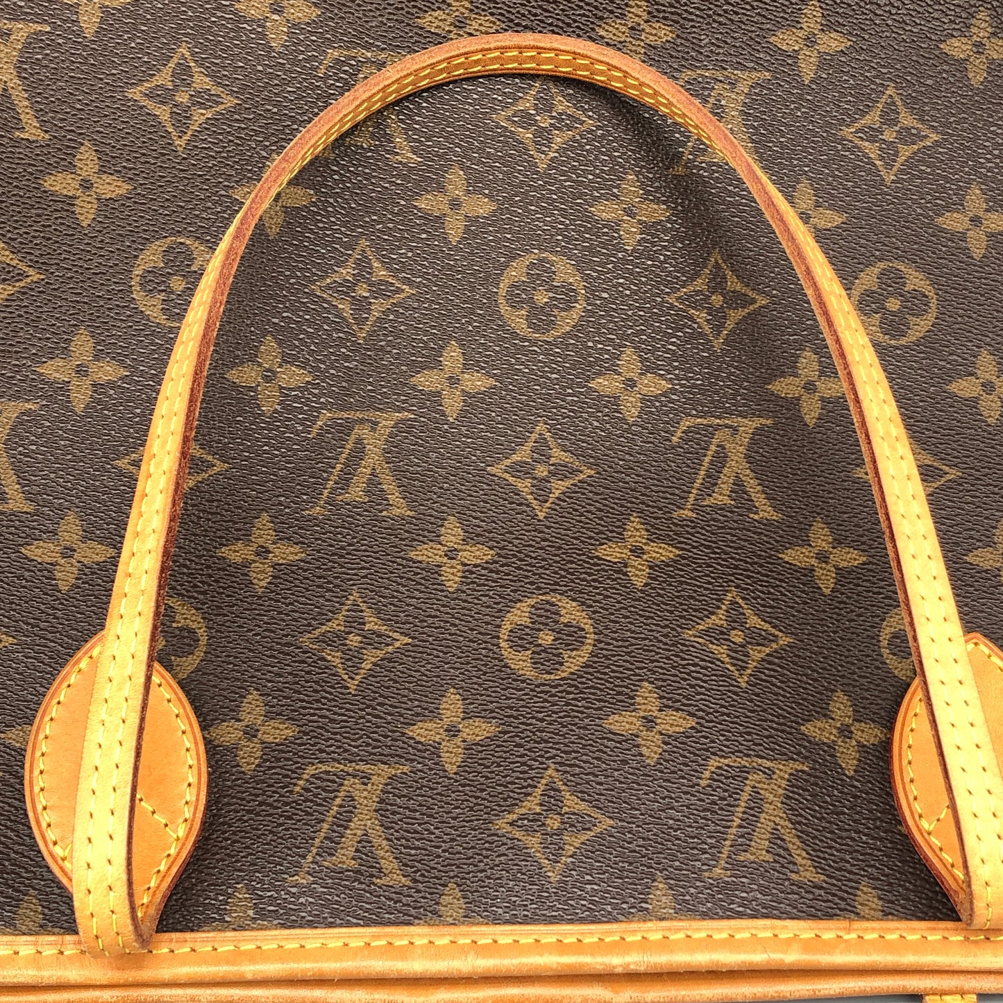 Louis Vuitton Monogram Canvas Neverfull MM Tote Bag  Brown
