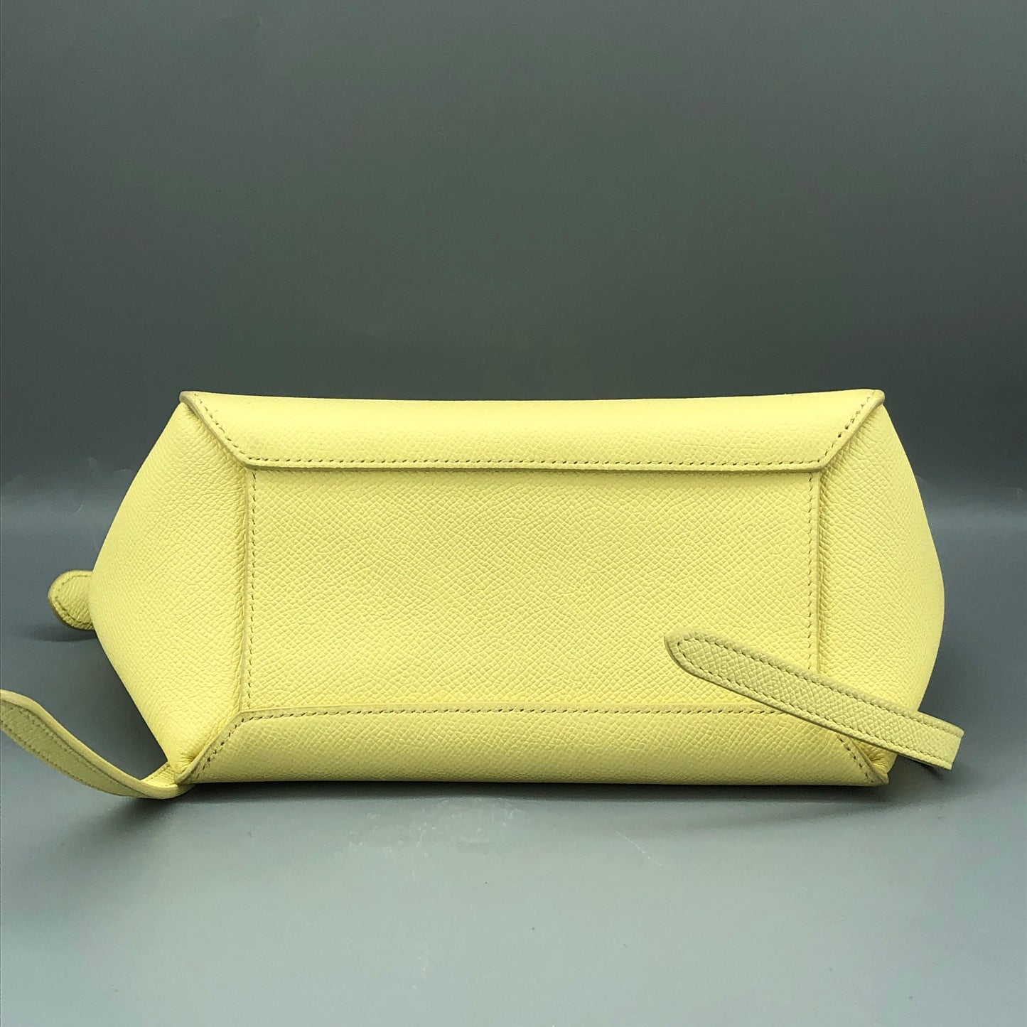 Celine Nano Belt Bag Leather Handbag Light Yellow