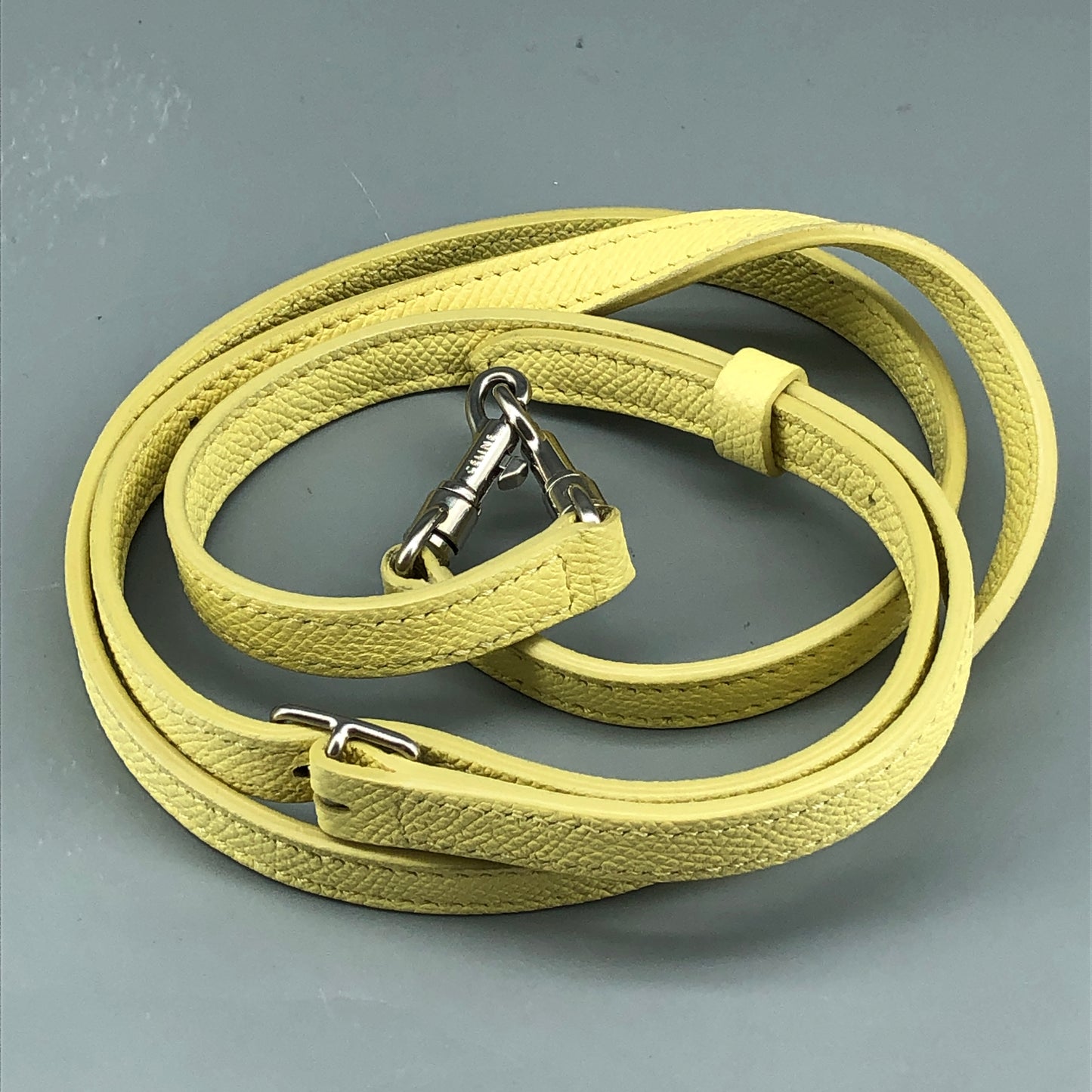 Celine Nano Belt Bag Leather Handbag Light Yellow