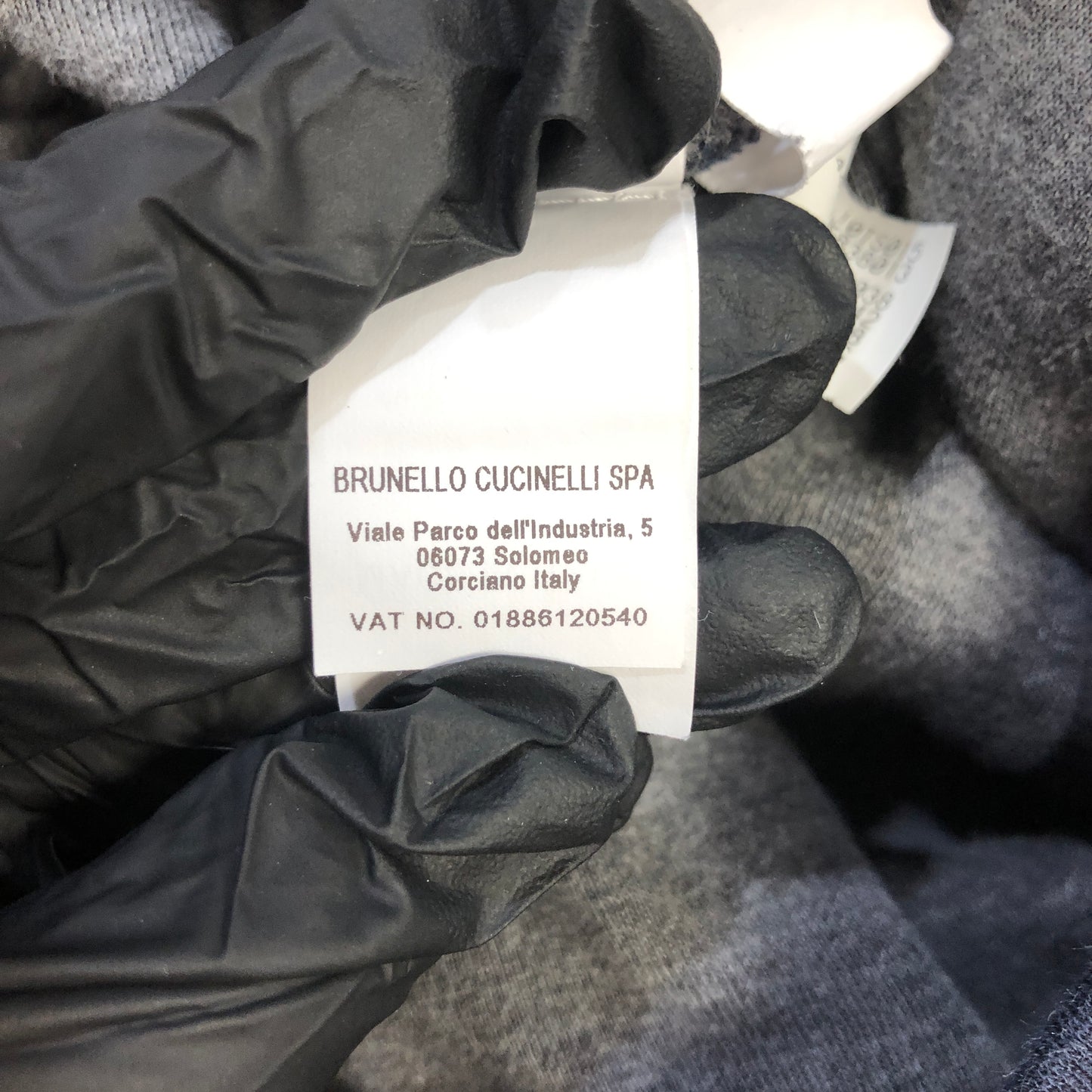 Brunello Cucinelli Men's Navy Blue Drawstring Sweatpants Size S