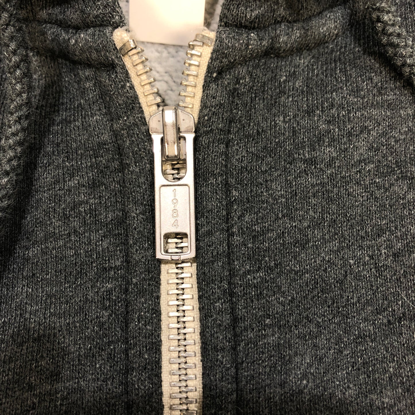 Brandy Melville Zip-Up Hoodie 160/84A Grey