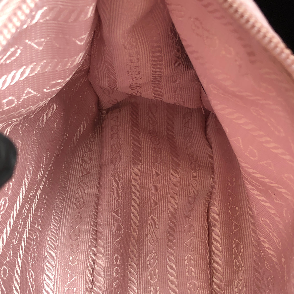 Prada Blush Pink Re‑Nylon Hobo Shoulder Bag