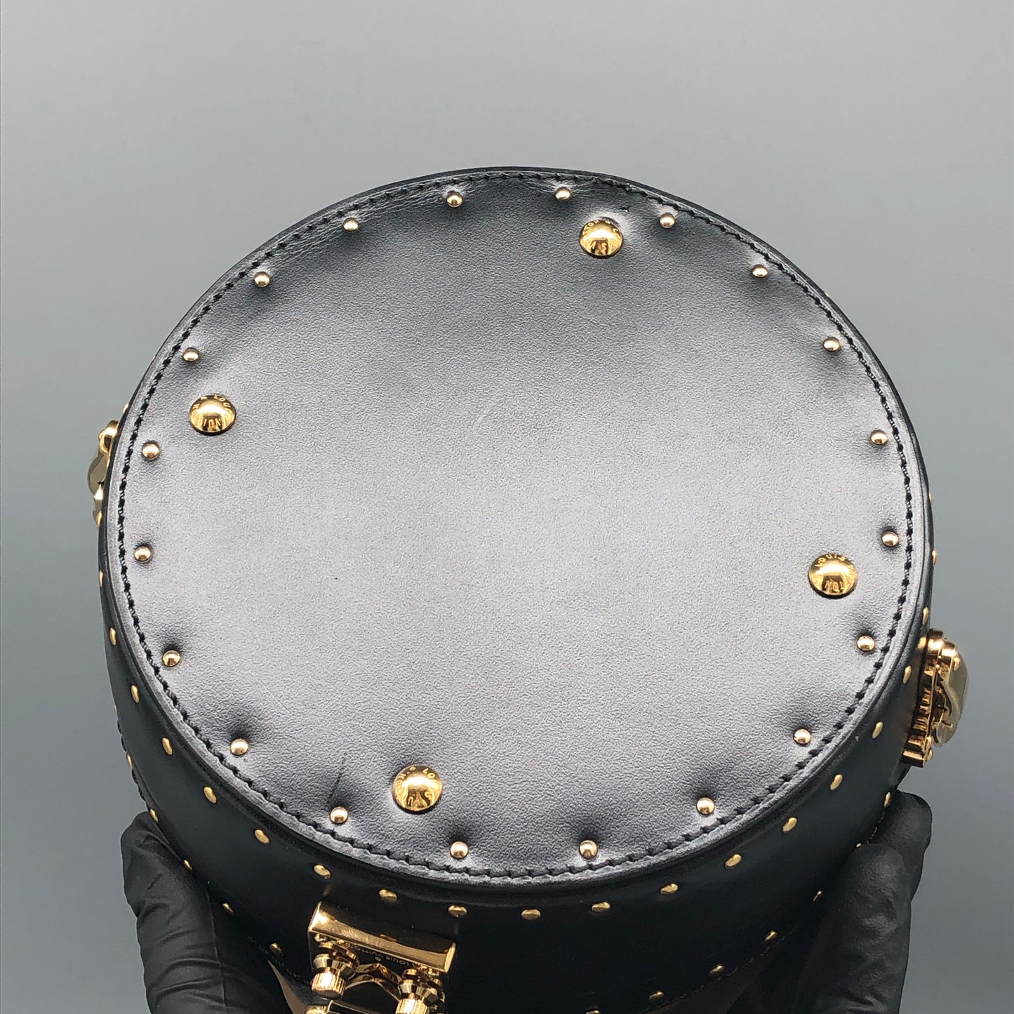 Louis Vuitton Monogram Petit Noé Trunk Bucket Bag Brown