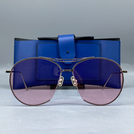 Gentle Monster Aviator Sunglasses Pink/Silver