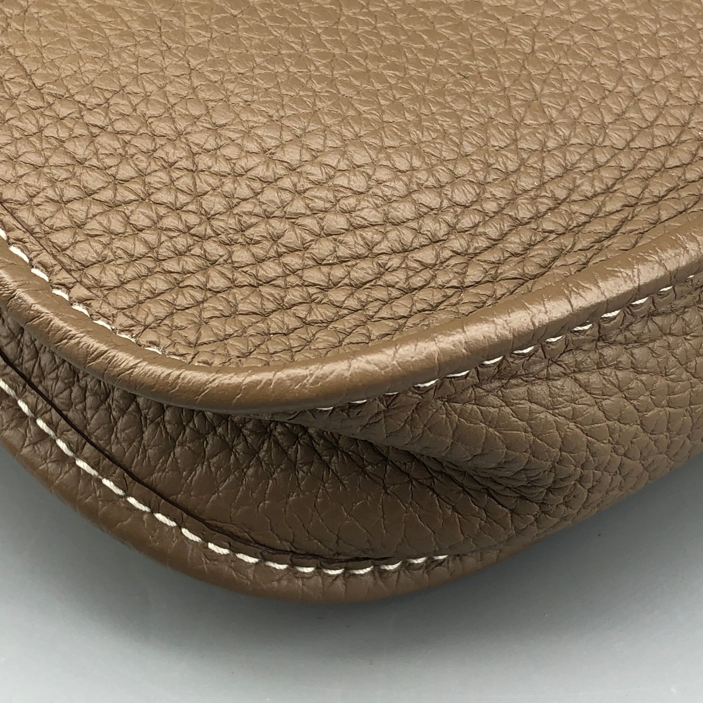Hermes Mini Evelyne Bag 2021 Etoupe Color