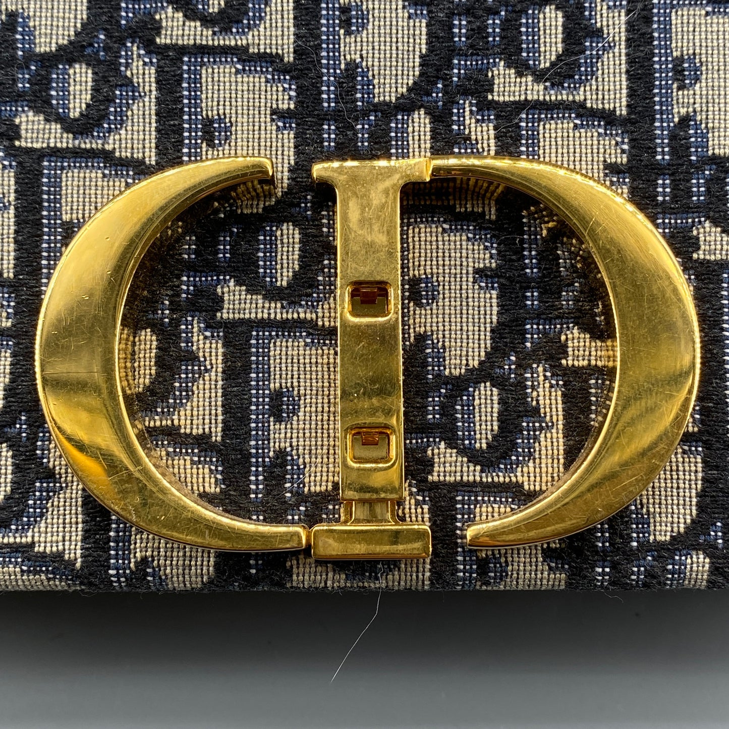 Christian Dior Montaigne Box Oblique Jacquard Crossbody Bag