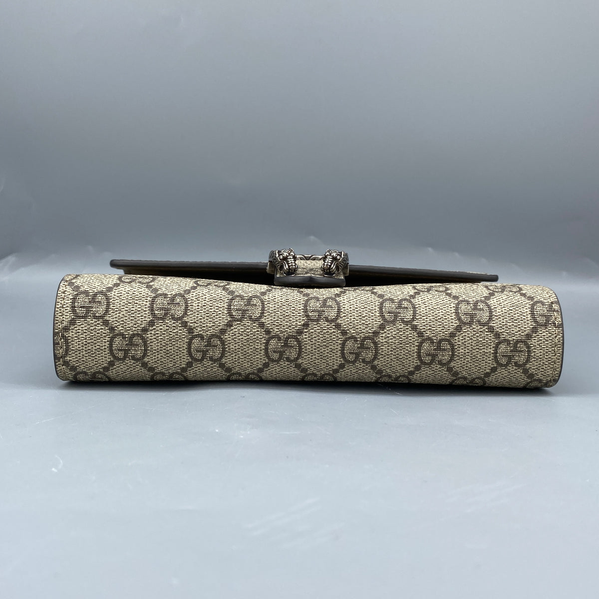Gucci Beige GG Supreme Dionysus Chain Crossbody Bag