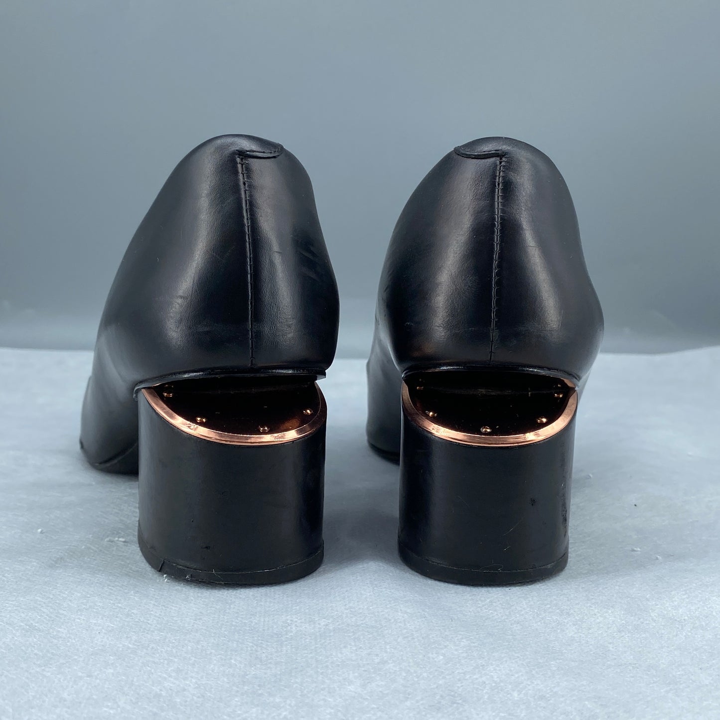 Alexander Women‘s Wang Block Heel Pumps Size 36 Black