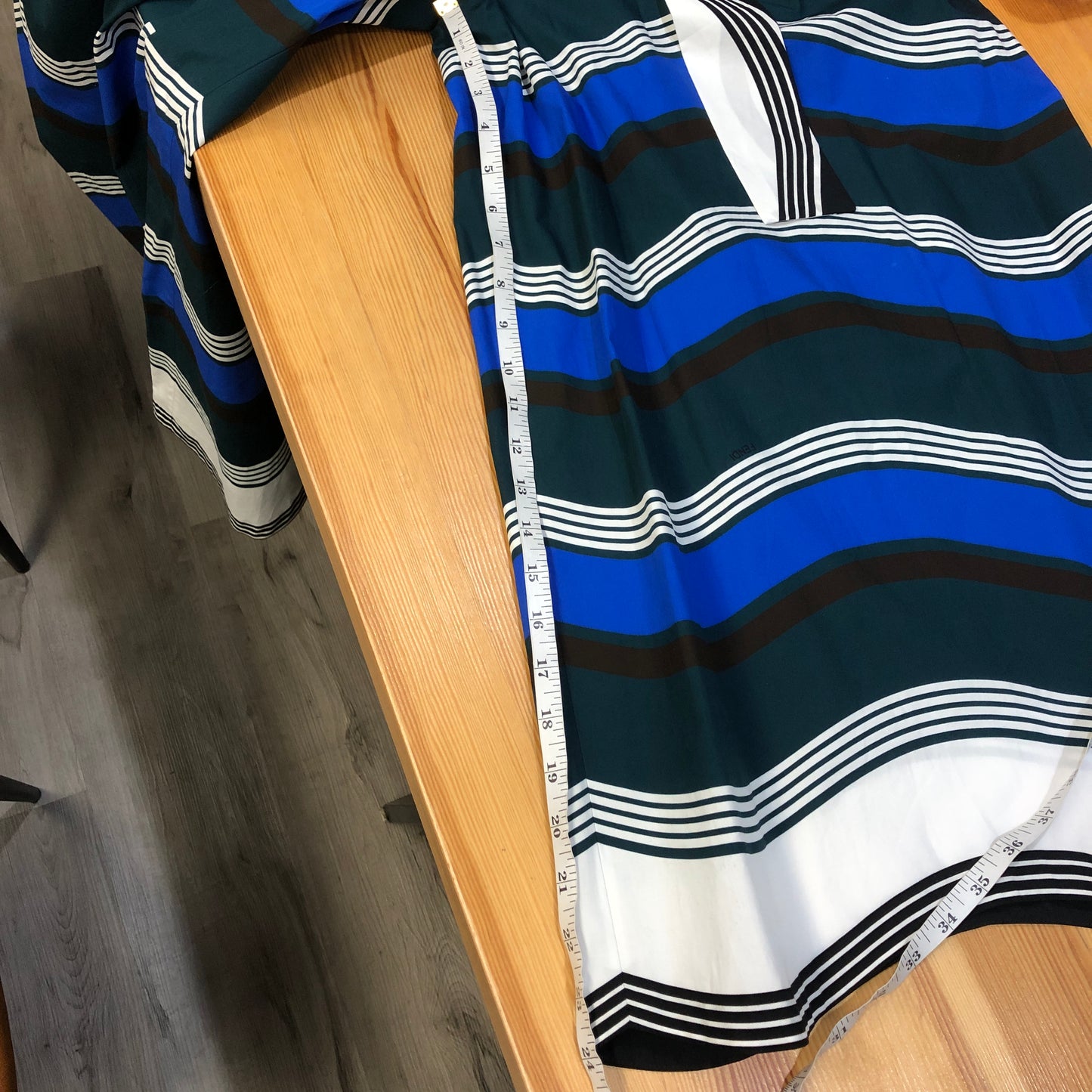 Fendi Striped Midi Pants Size 38