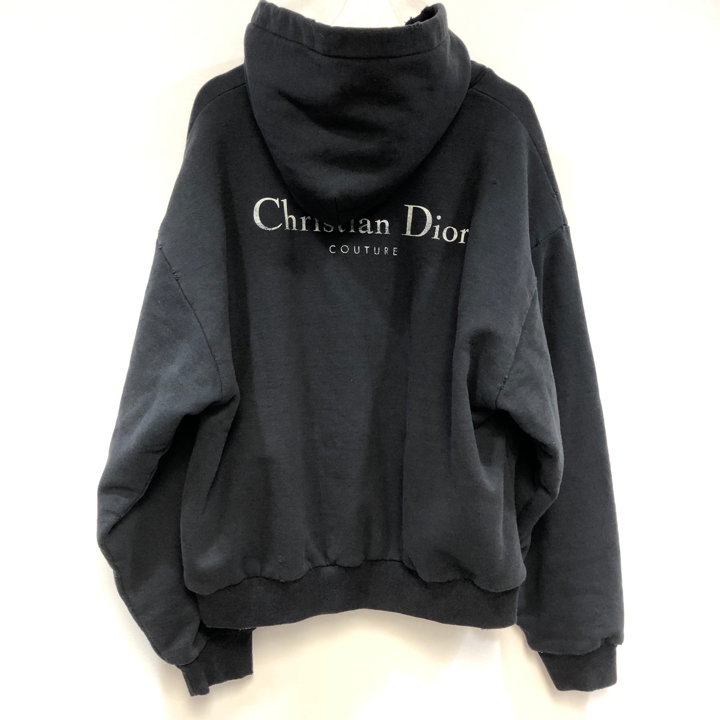 Christian Dior Black Logo Hoodie Size XXL