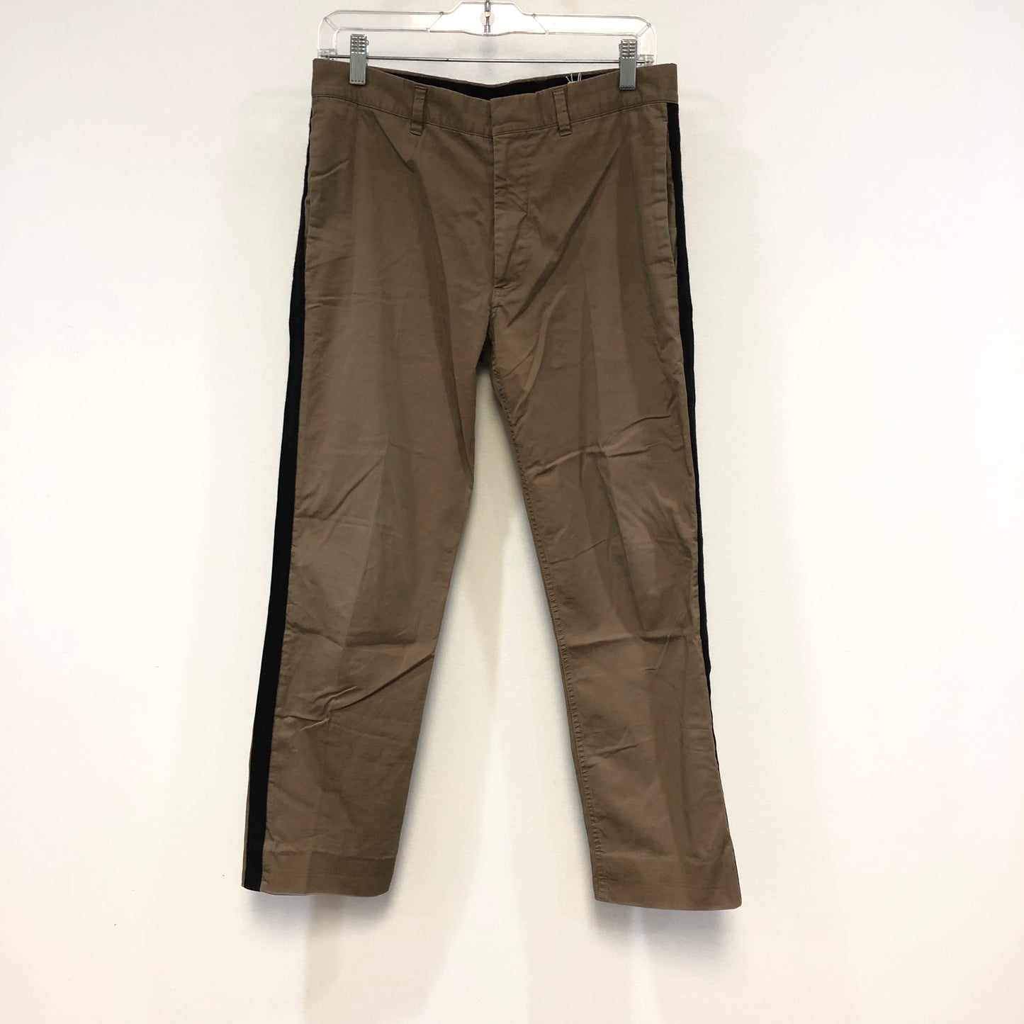 Christian Dior Side Stripe Chino Pants Size 46 Khaki/Black