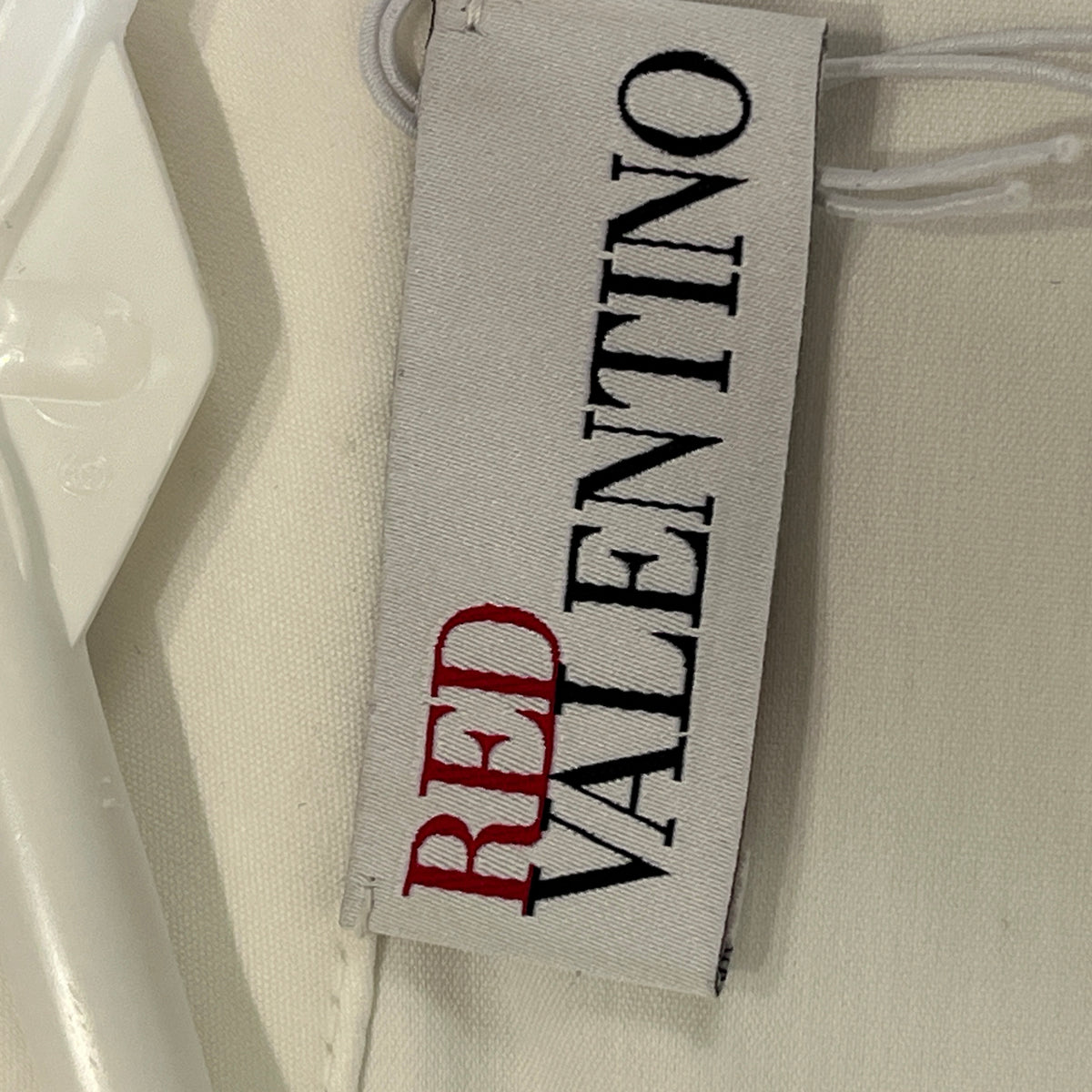 Red Valentino White Cropped Short Sleeve Shirt Size 42