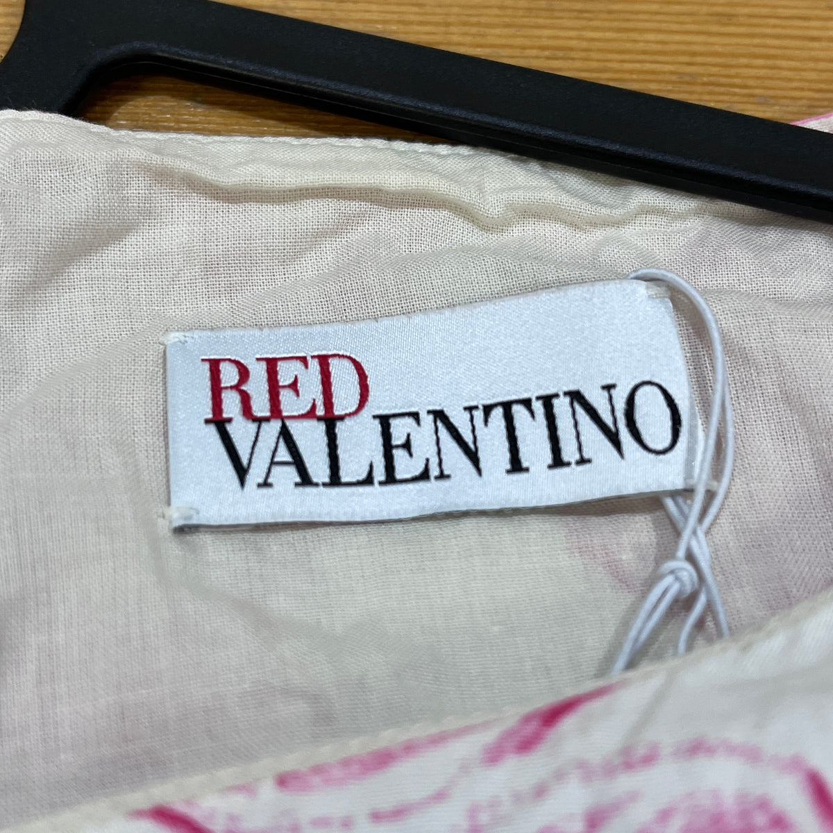 Red Valentino Sleeveless Dress size 38 pink white print