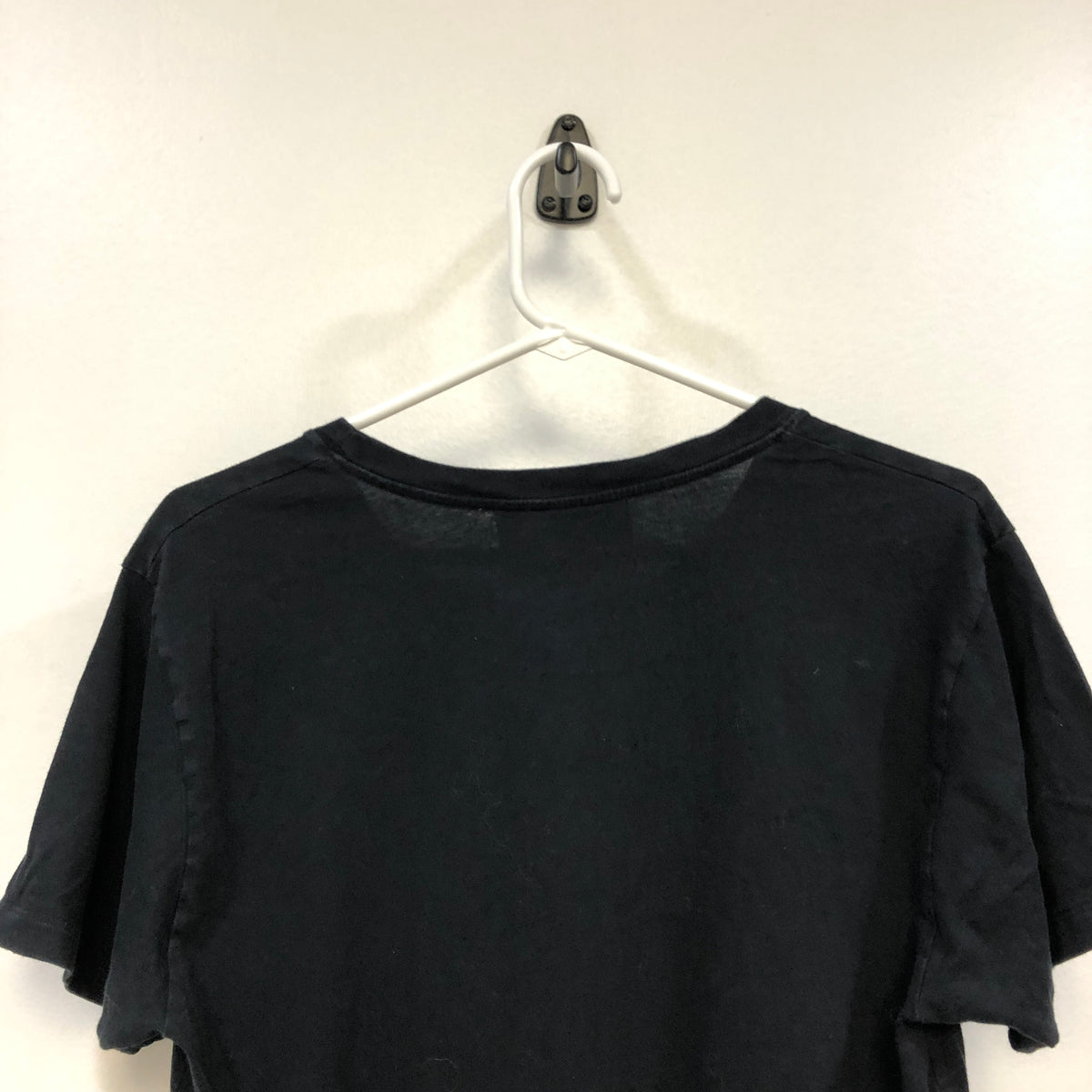 Gucci Black Logo Print Short Sleeve T-Shirt Size M