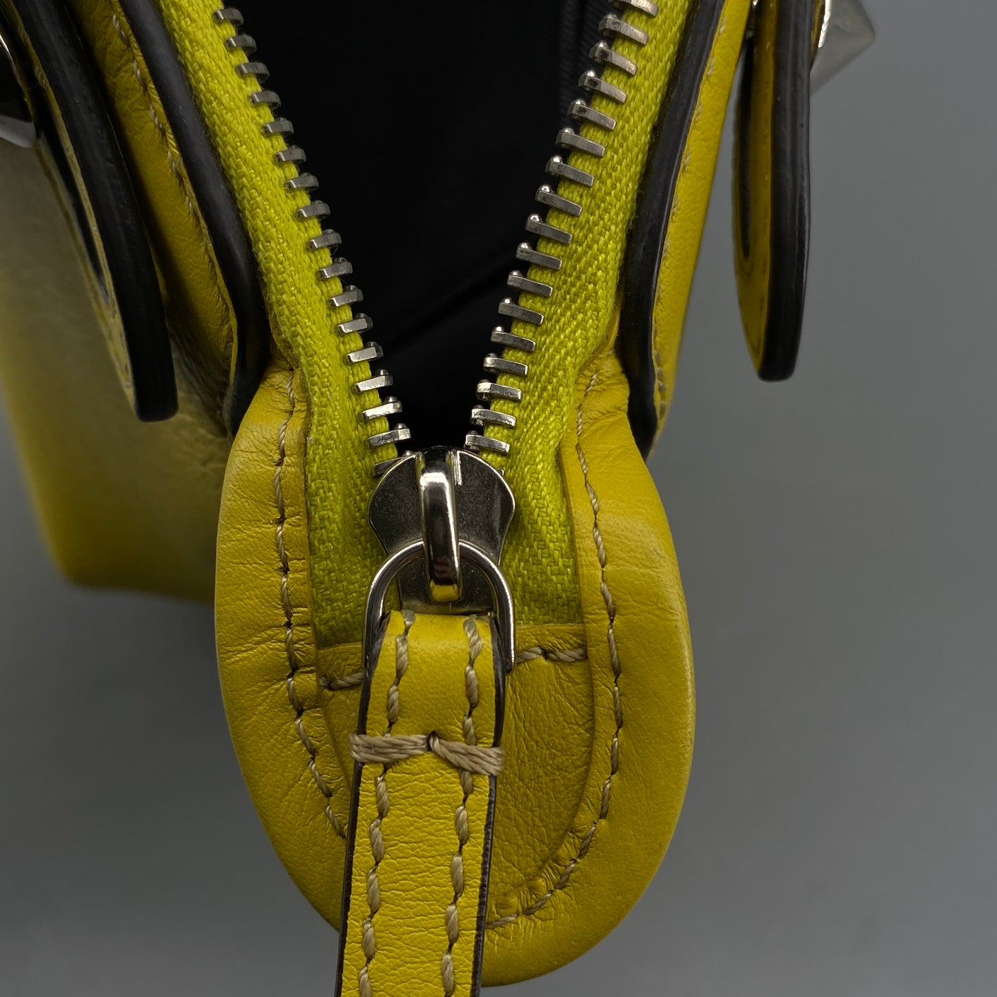 Fendi Yellow Leather By The Way Crossbody Bag
