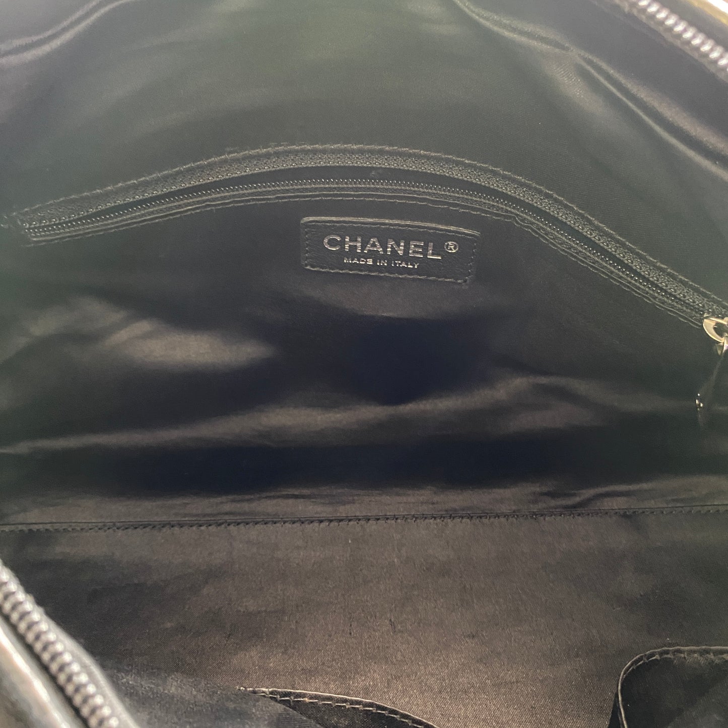 Chanel Black Quilted Leather Chain Shoulder Bag