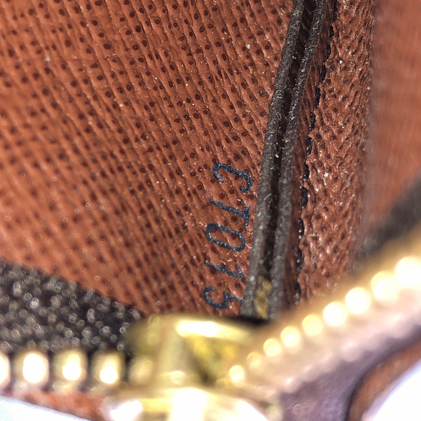 Louis Vuitton Brown Monogram Coin Purse