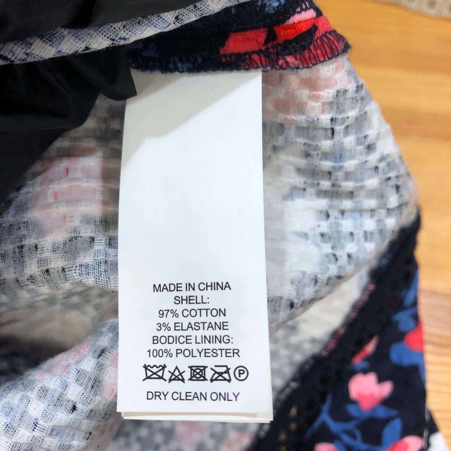 Kate Spade Floral Print Sleeveless Mini Shift Dress Size 0 Red/White/Blue