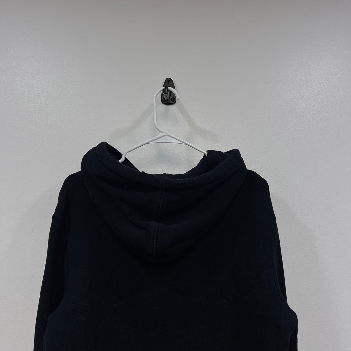 Gucci Black Vintage Logo Print Pullover  Hoodie Size XS