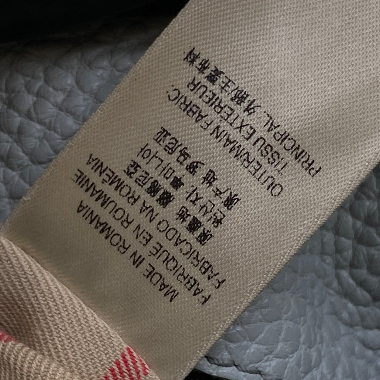 Burberry Mint Green Leather Shoulder Bag