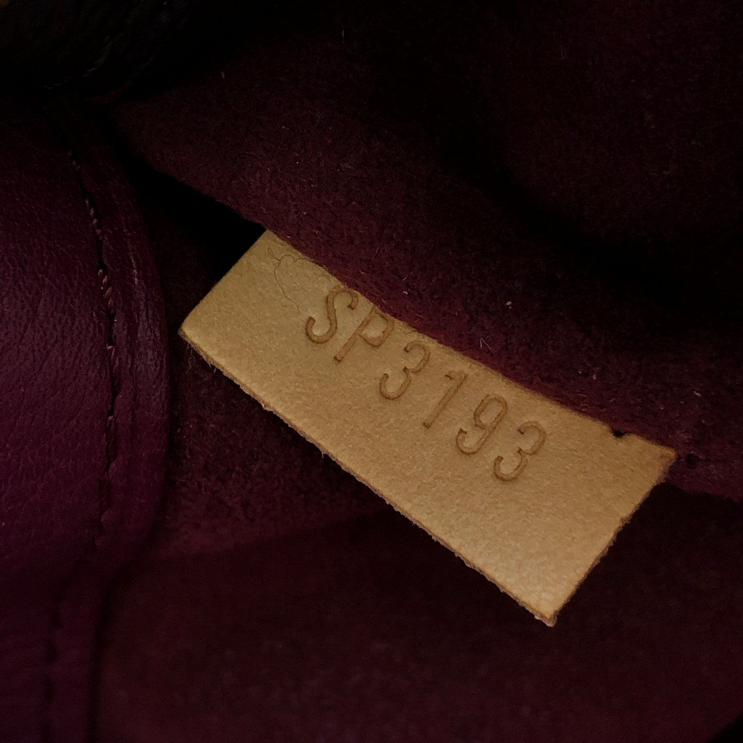 Louis Vuitton Monogram Pallas MM Handbag Brown