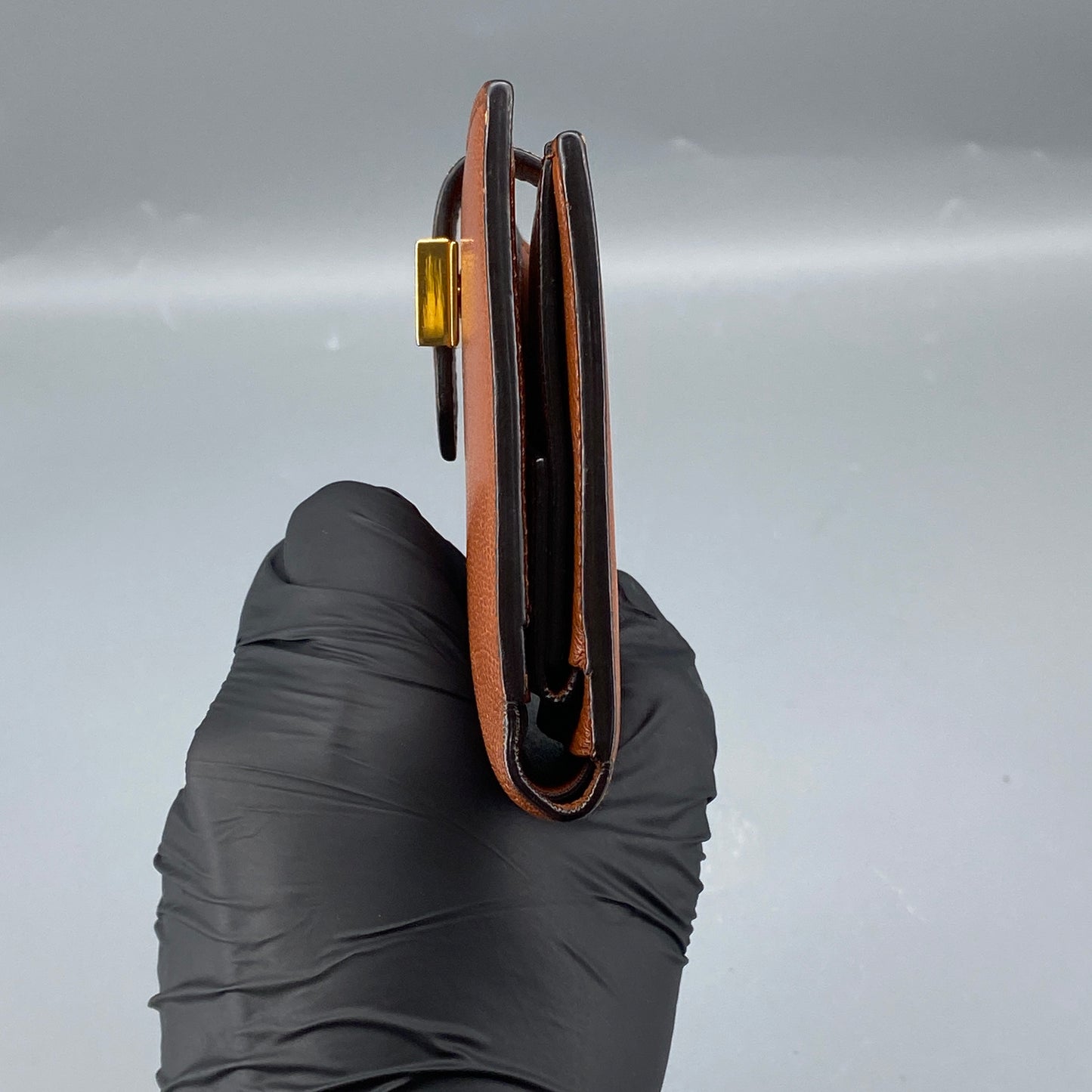 Givenchy 4G Logo Caramel Smooth Calfskin Bifold Wallet