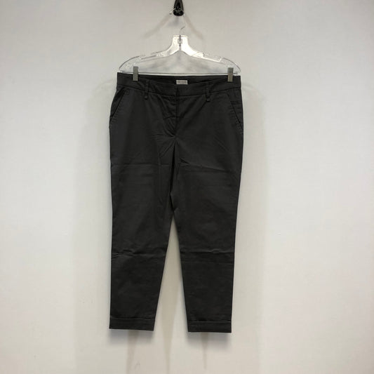 Brunello Cucinelli Grey Tapered Pants Size: US 10