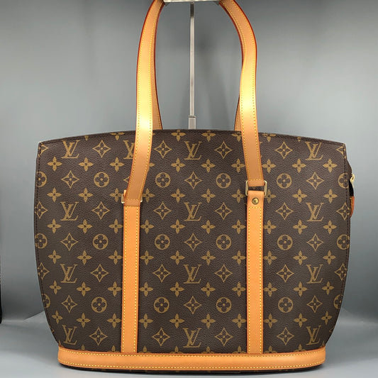 Louis Vuitton Babylone Tote Bag Brown
