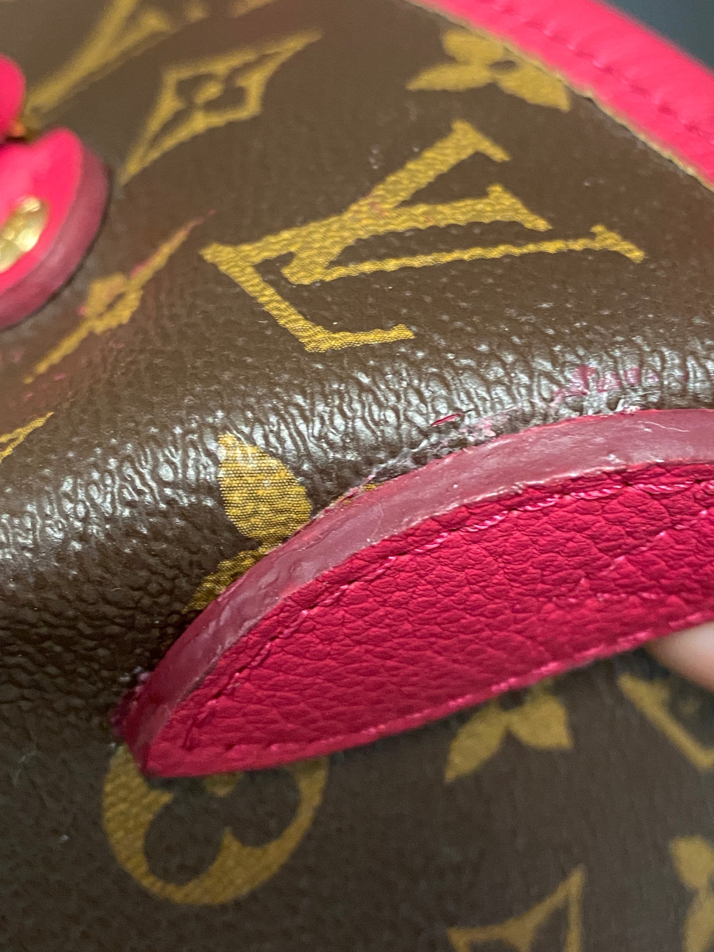 Louis Vuitton MM Limited Edition Fuchsia Monogram Ikat Neverfull Tote Bag