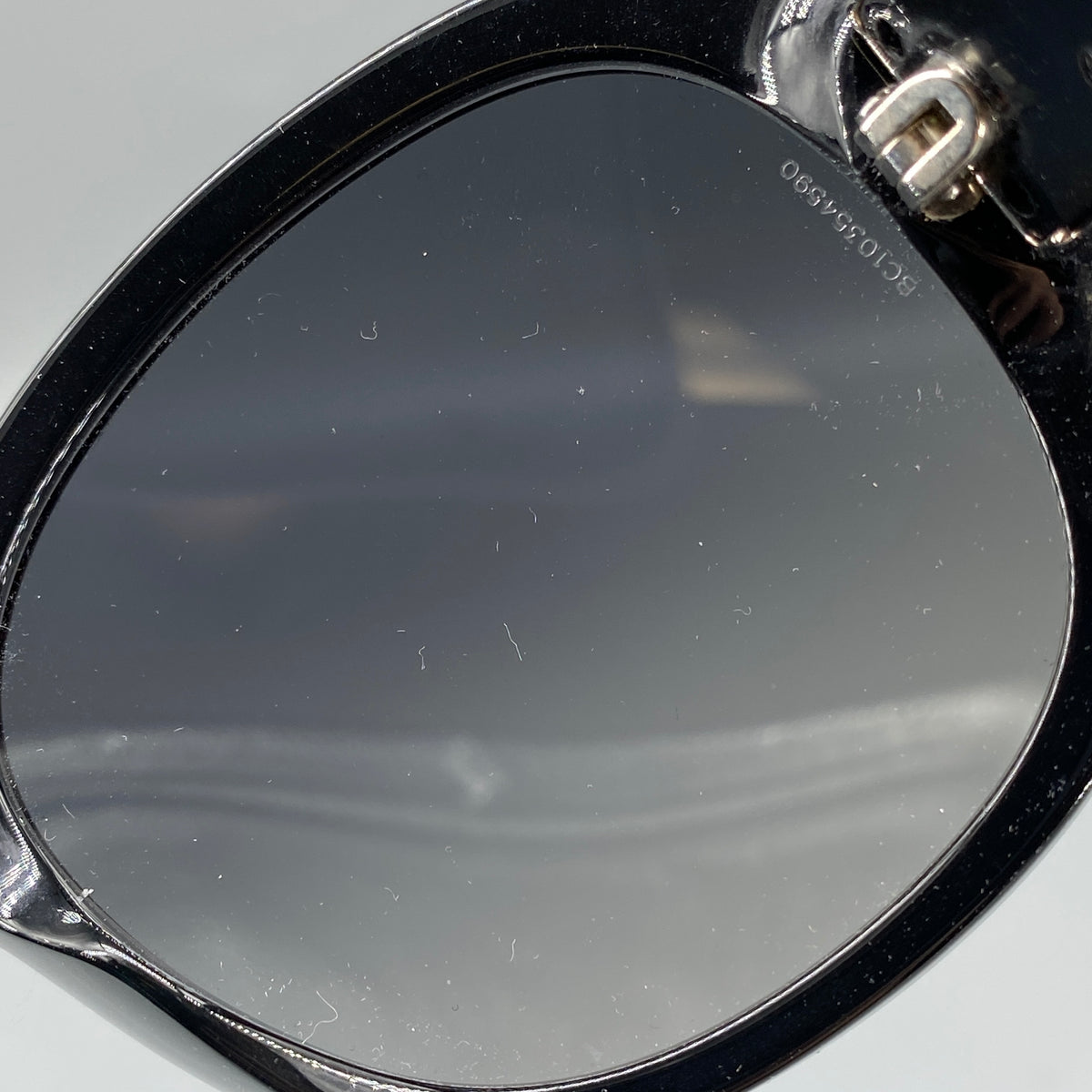 Chanel Oval Sunglasses Black
