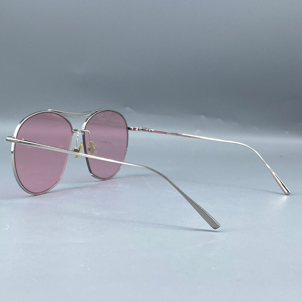 Gentle Monster Aviator Sunglasses Pink/Silver