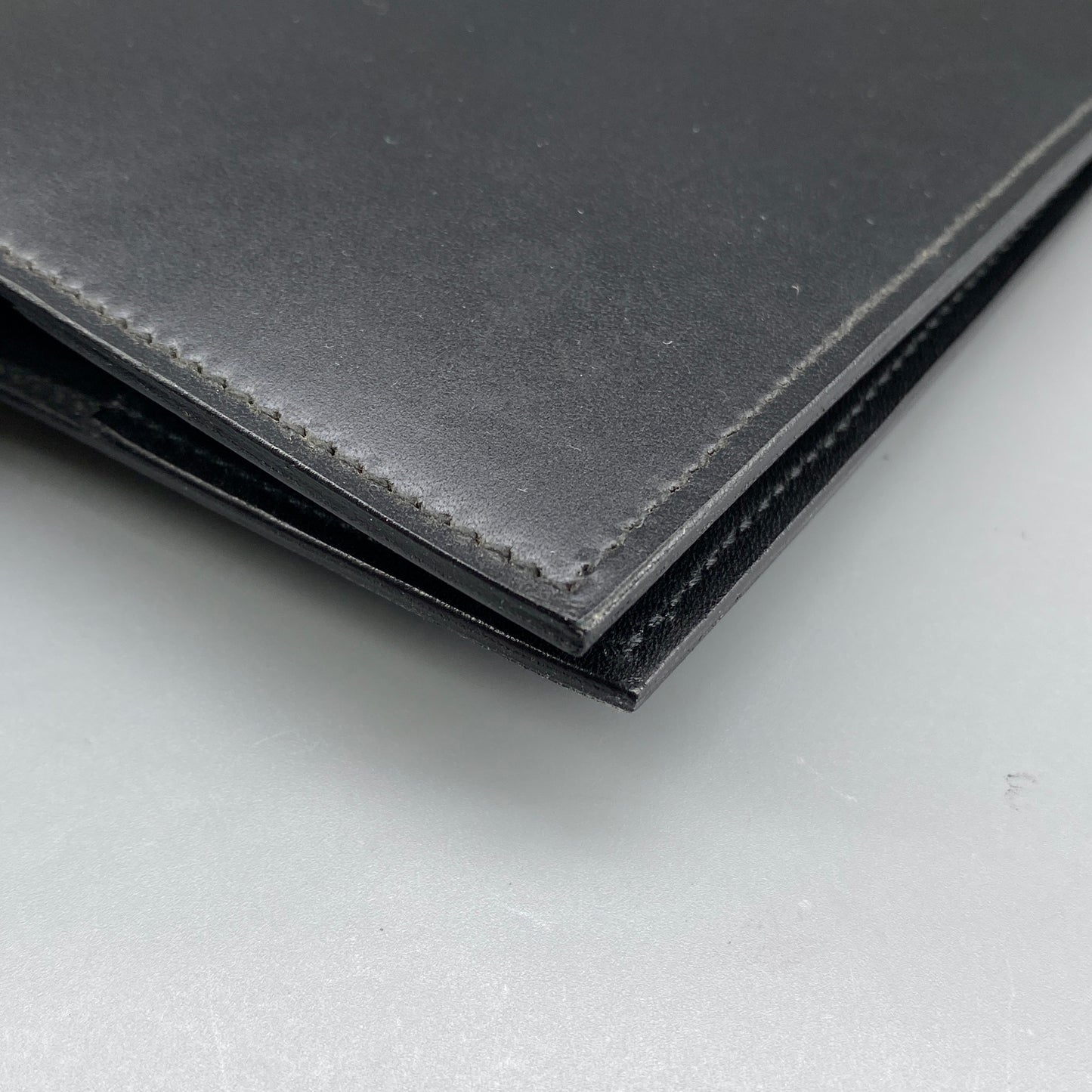 Ferragamo Black Smooth Leather Bi-fold Wallet