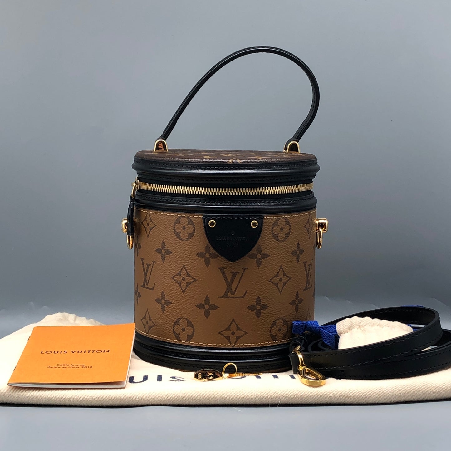 Louis Vuitton Monogram Reverse Canvas Cannes Bucket Bag