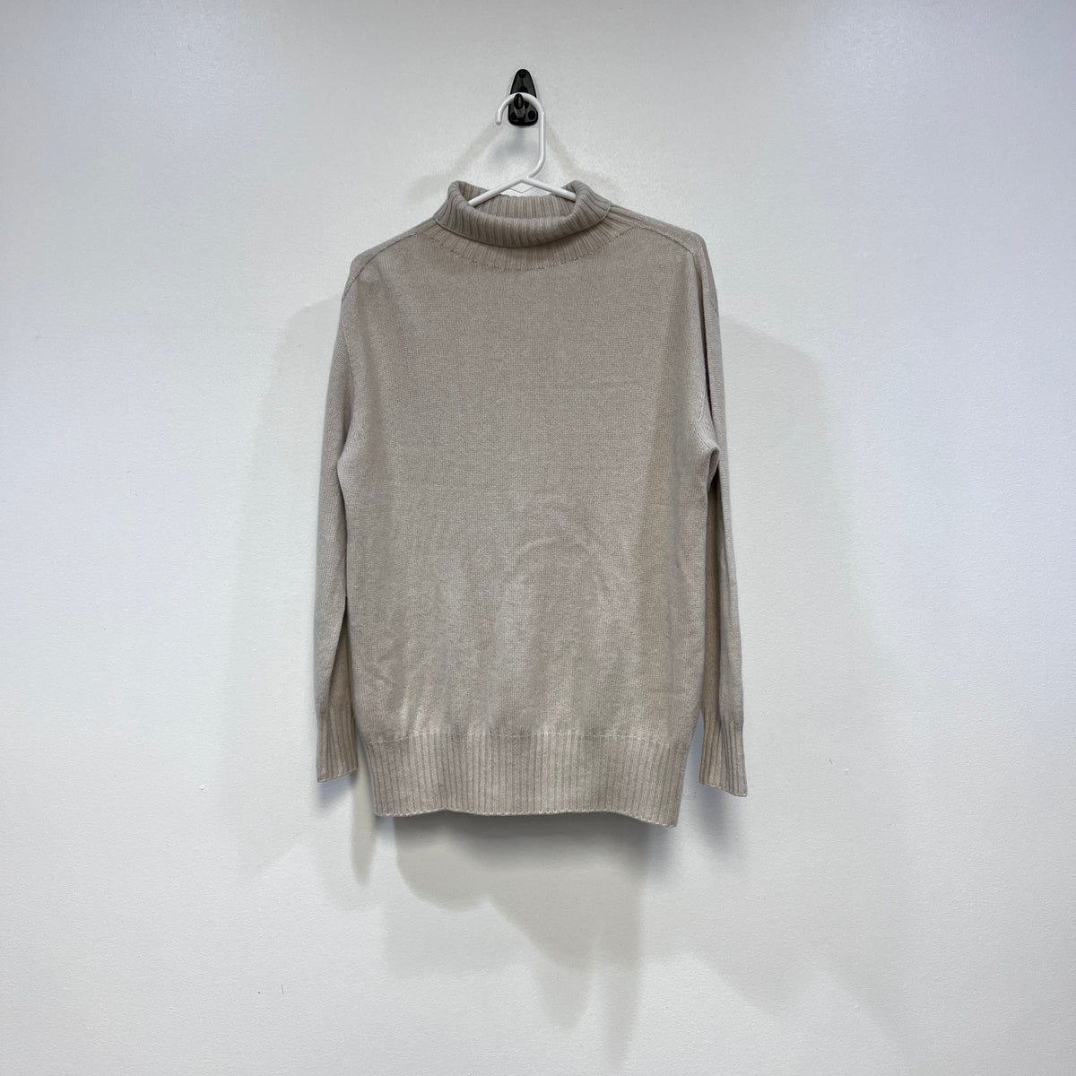 ‘S Max Mara Tan Turtleneck Sweater