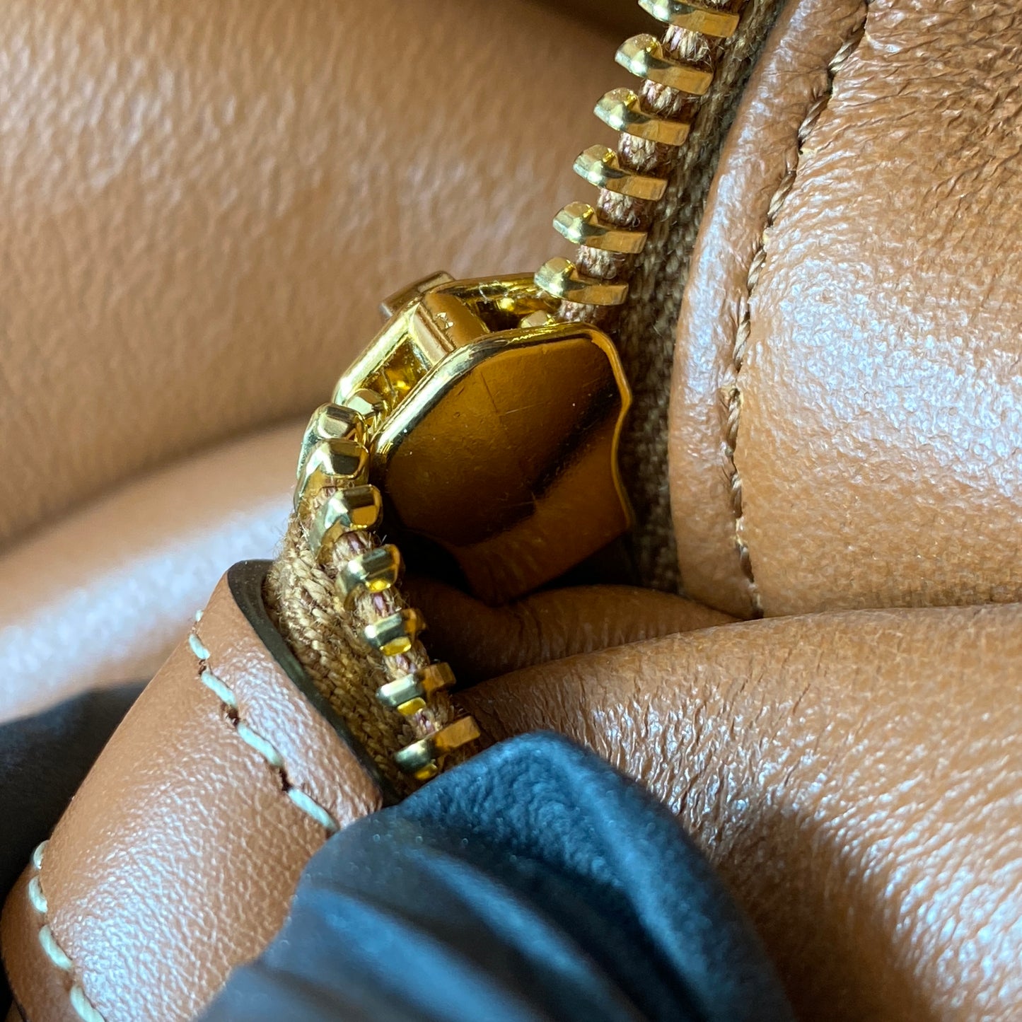 Celine Caramel Cabas Phantom Calfskin Leather Tote Bag