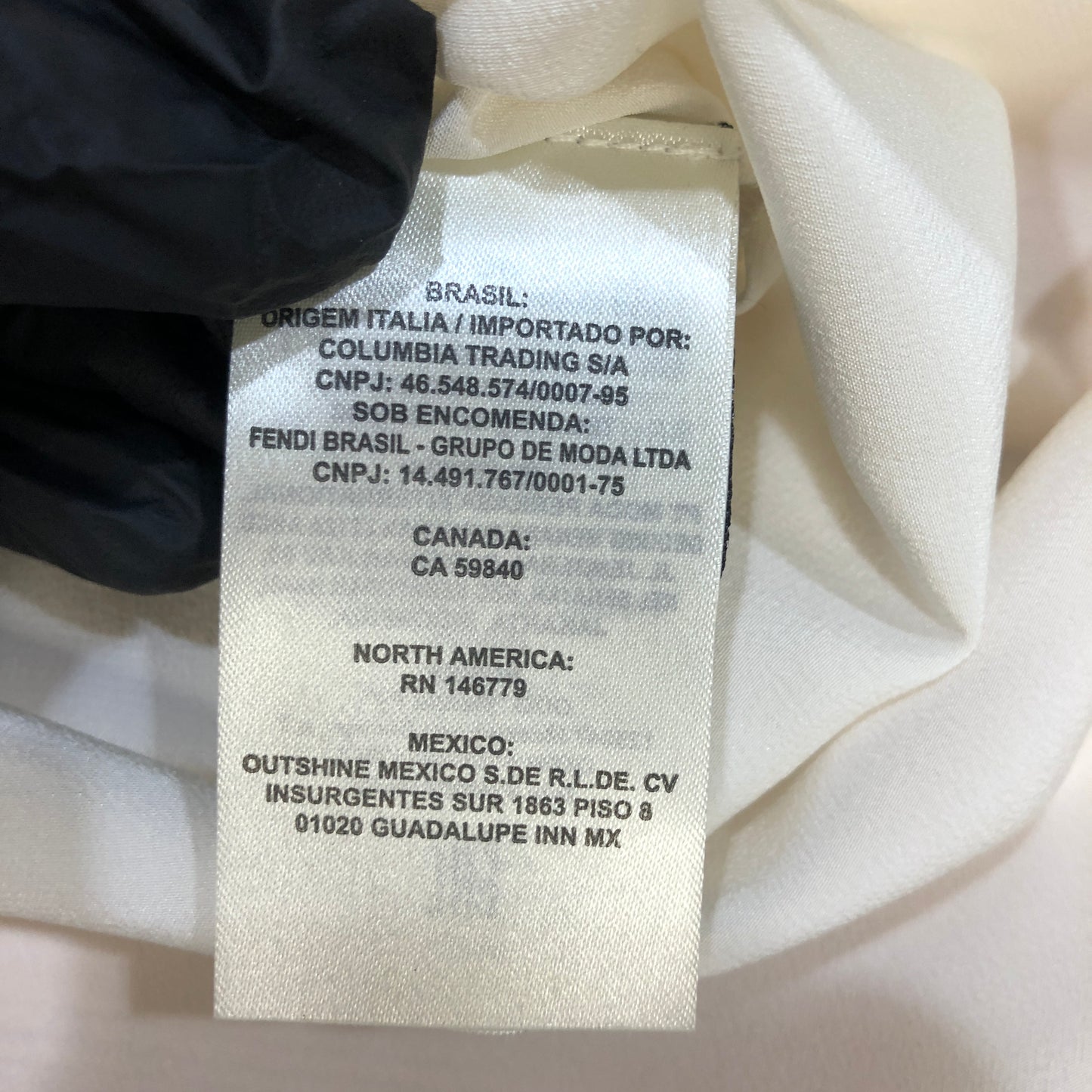 Fendi Cream Silk Blouse Size 36