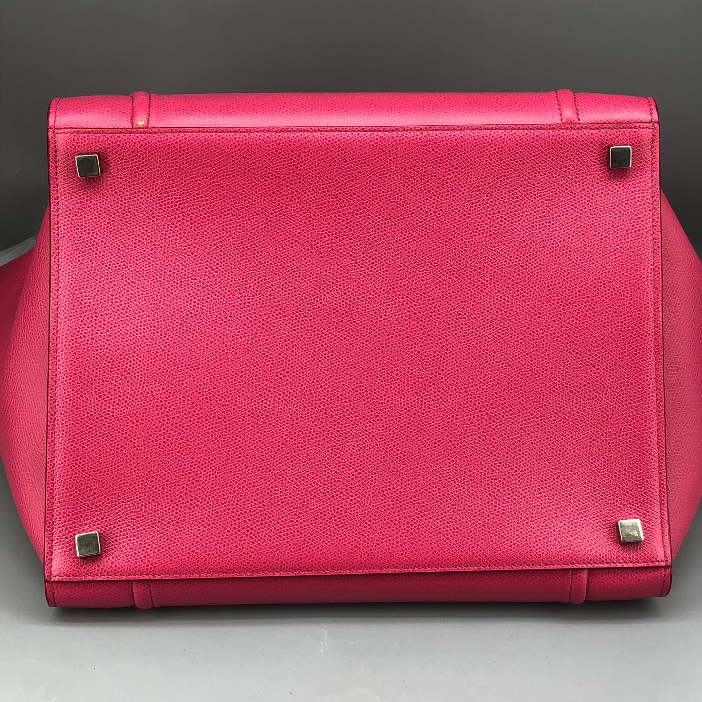 Celine Pink Calf Leather Phantom Luggage Tote Bag
