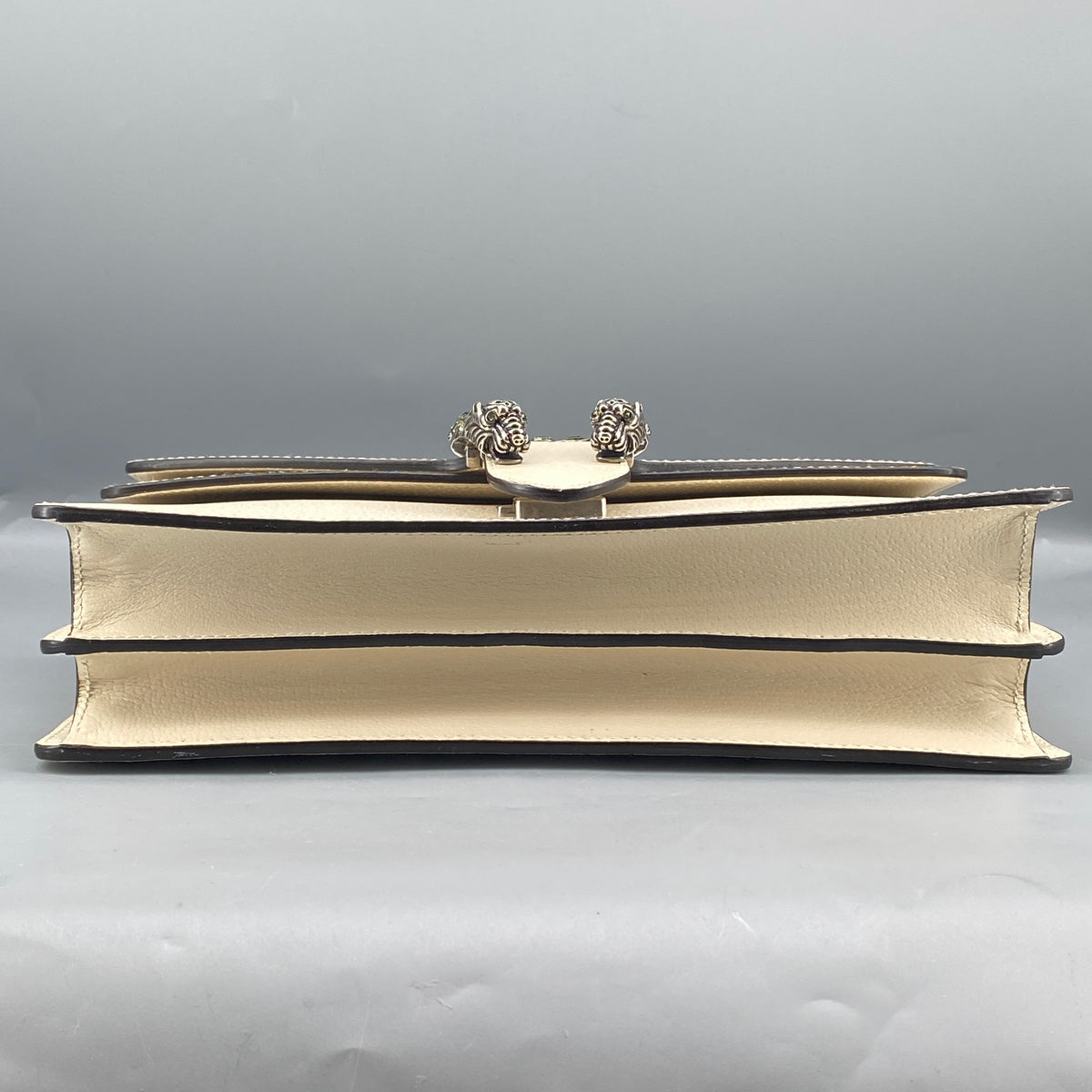 Gucci Medium Dionysus Shoulder Bag Cream Leather